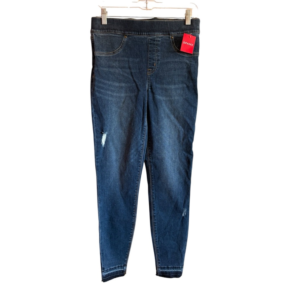Spanx Distressed Skinny Jeans